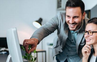 ERP consultant providing post go-live support to a business user on SAP Business One